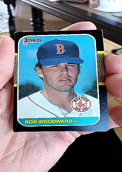 1987 Donruss #652 Rob Woodward — front