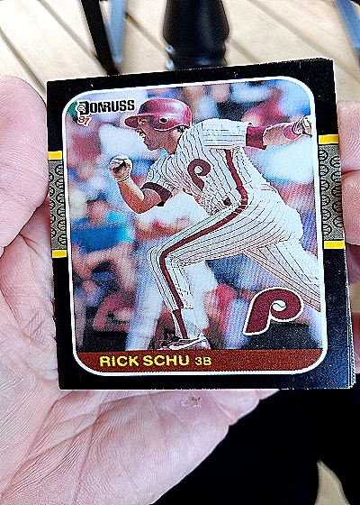 1987 Donruss #509 Rick Schu — front
