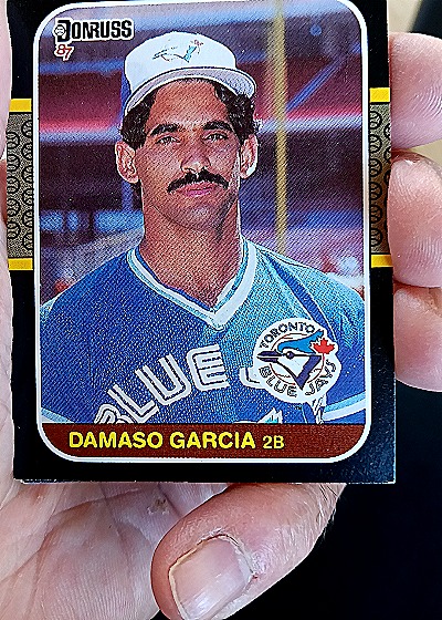 1987 Donruss #614 Damaso Garcia — front