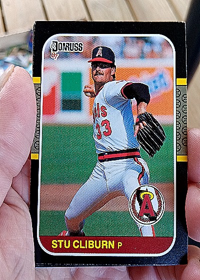 1987 Donruss #530 Stu Cliburn — front