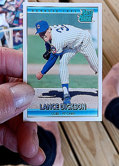 1992 Donruss #757 Lance Dickson — front