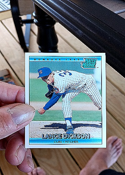 1992 Donruss #421 Lance Dickson — front