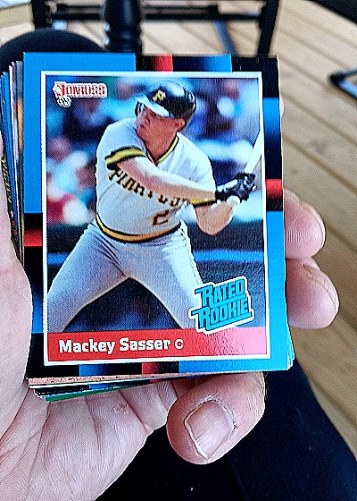 1988 Donruss #28 Mackey Sasser — front