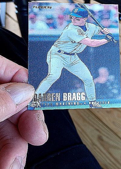 1996 Fleer #230 Darren Bragg — front