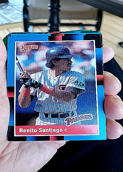 1988 Donruss #114 Benito Santiago — front