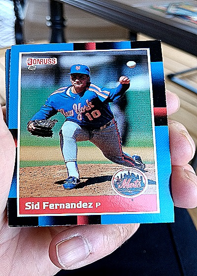 1988 Donruss #118 Sid Fernandez — front