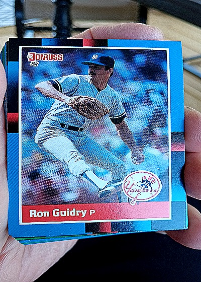 1988 Donruss #175 Ron Guidry — front