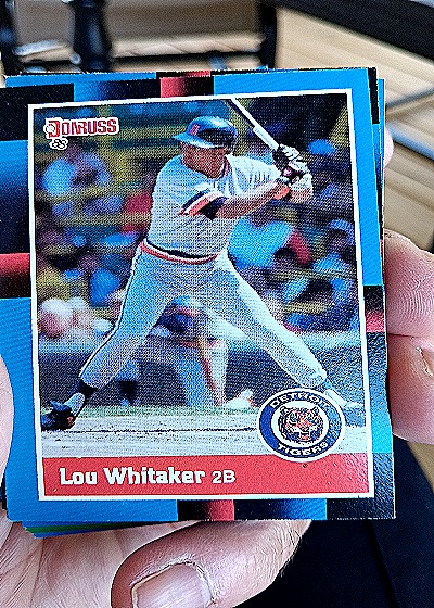 1988 Donruss #173 Lou Whitaker — front