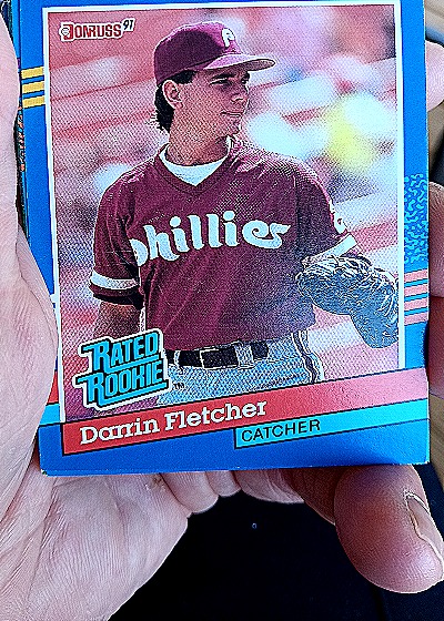 1991 Donruss #44 Darrin Fletcher — front
