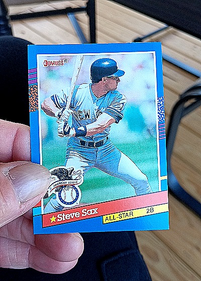 1991 Donruss #48 Steve Sax — front