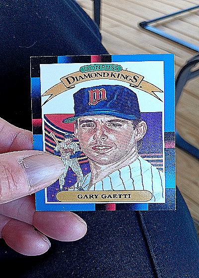 1988 Donruss Diamond Kings #19 Gary Gaetti — front