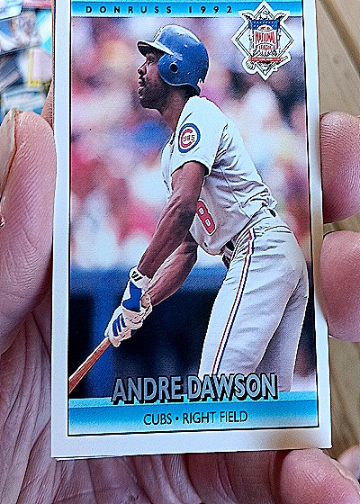 1992 Donruss #8 Andre Dawson — front