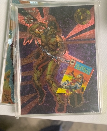 1993 Upper Deck Valiant Era #FA7 Turok — front