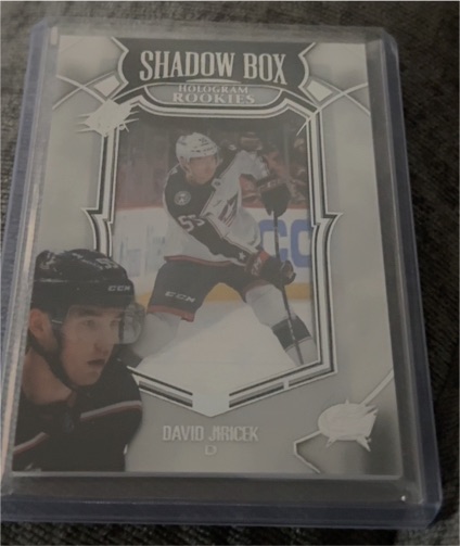 2022-23 Upper Deck SPx Shadow Box #SB42 David Jiricek — front