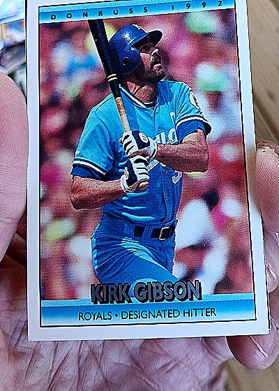 1992 Donruss #39 Kirk Gibson — front