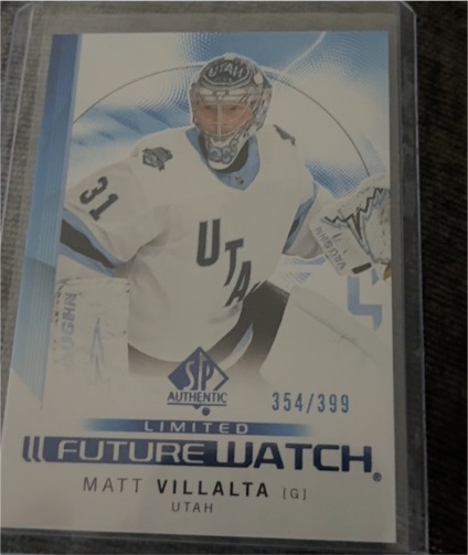 2024 SP Authentic Future Watch #354 Matt Villalta — front