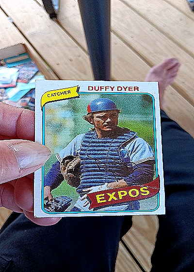 1980 Topps #446 Duffy Dyer — front