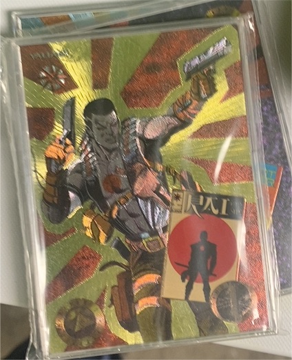1993 Upper Deck Valiant Era First Appearance #FA9 Bloodshot — front