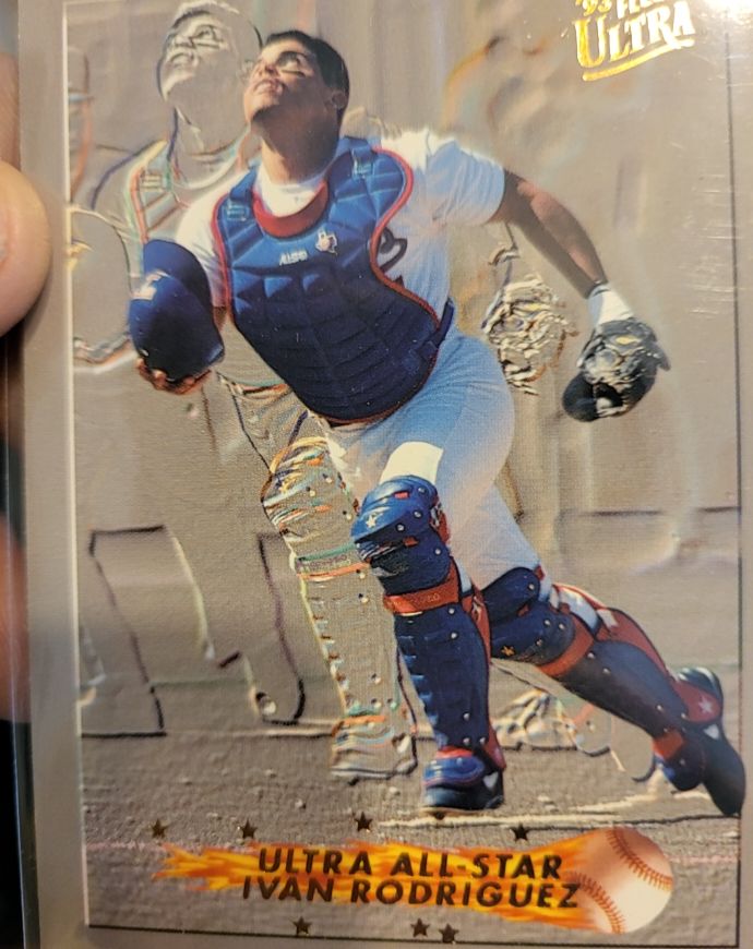 1993 Fleer Ultra #284 Ivan Rodriguez — front