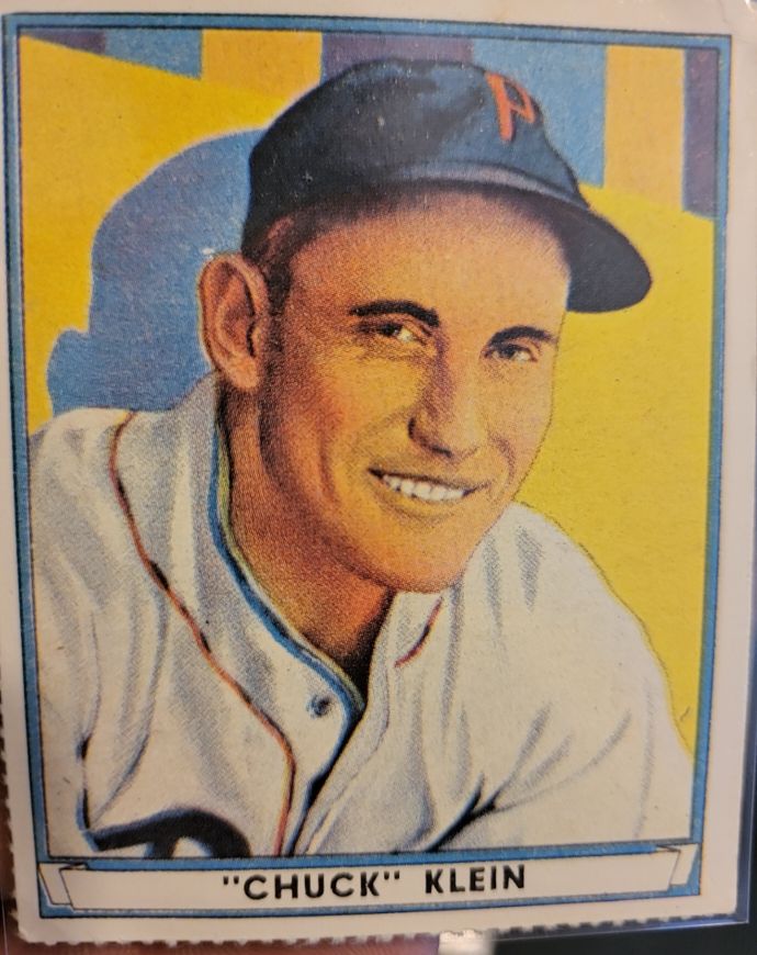 1941 Play Ball #60 Chuck Klein — front