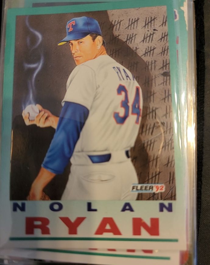 1992 Fleer #710 Nolan Ryan — front