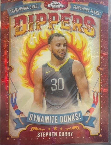 2024 Topps Chrome Dippers Stephen Curry — front