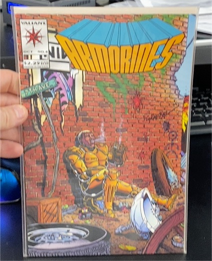 Armorines #4 (1994) Valiant Comics — front