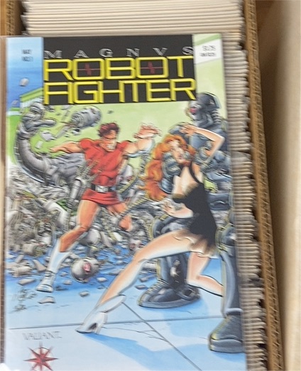 Magnus Robot Fighter #1 (1991) Valiant Comics — front