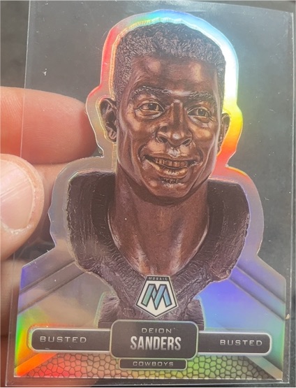 2021 Panini Mosaic #BU-4 Deion Sanders — front