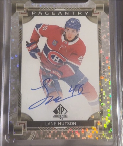 2024-25 Upper Deck SP Authentic #P-87 Lane Hutson — front
