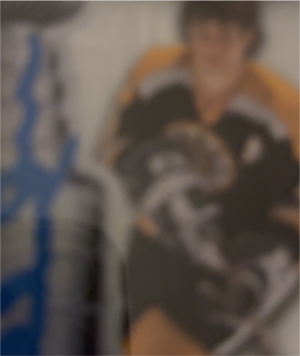 1990 Ice Hockey Card Unknown Player — front