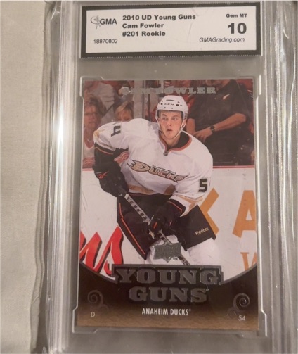 2010-11 Upper Deck Young Guns #201 Cam Fowler — front