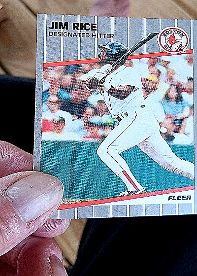 1989 Fleer #97 Jim Rice Boston Red Sox — front