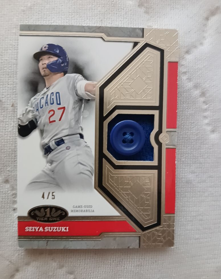 2024 Topps Tier One #4/5 Seiya Suzuki — front