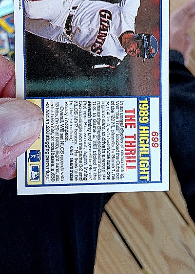 1988 Topps All Star #14 Ryne Sandberg — back