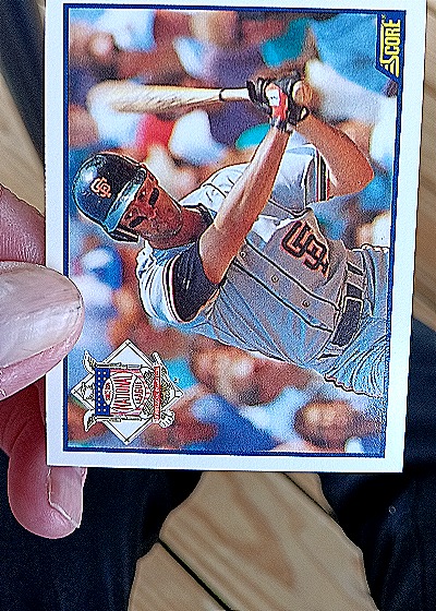 1990 Score #699 Will Clark — front
