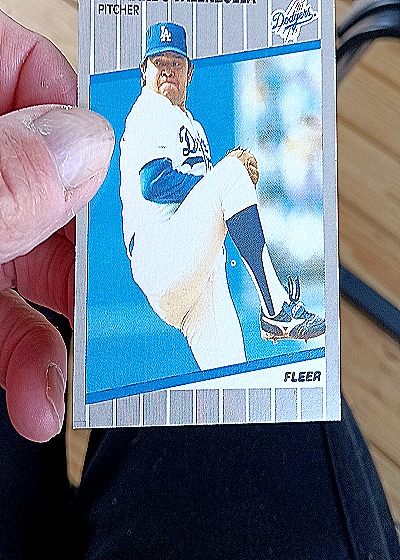1990 Fleer #506 Kirk McCaskill — front