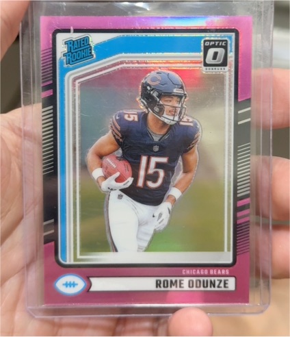 2024 Panini Donruss Optic #309 Rome Odunze — front