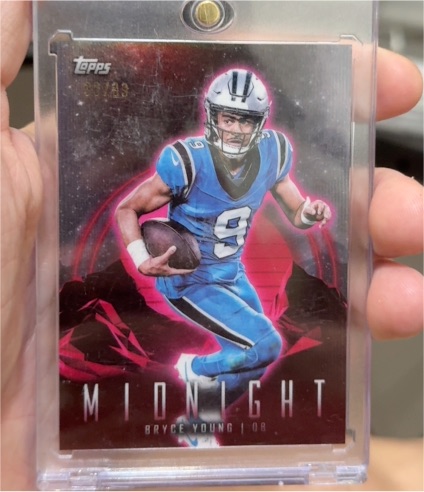 2024 Topps Midnight #16 Bryce Young — front