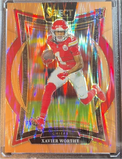 2024 Panini Select #32 Xavier Worthy — front