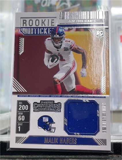 2024 Panini Contenders Football Rookie Ticket #200-60-1 Malik Nabers — front