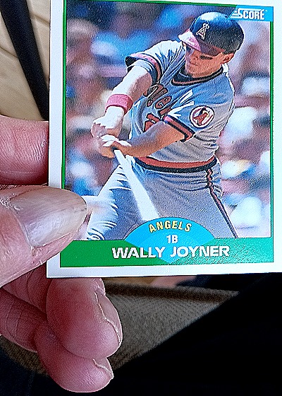 1989 Score #65 Wally Joyner — front