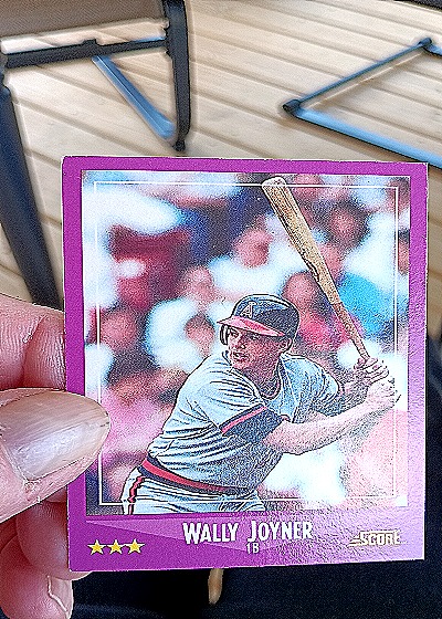 1988 Score #73 Wally Joyner — front