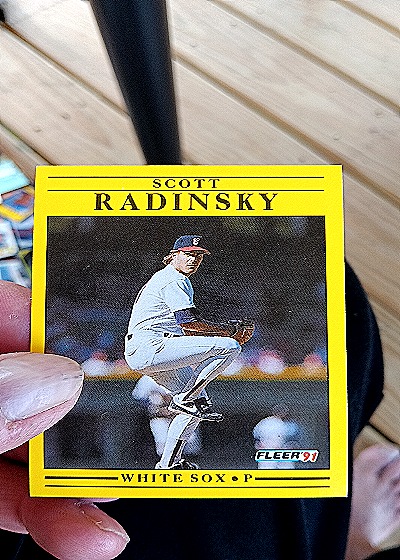 1991 Fleer #503 Scott Radinsky — front