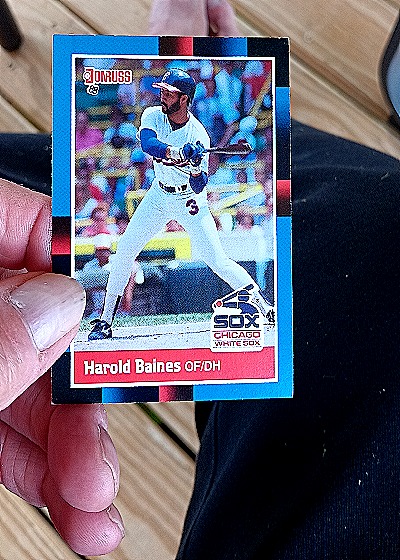 1988 Donruss #211 Harold Baines Chicago White Sox — front