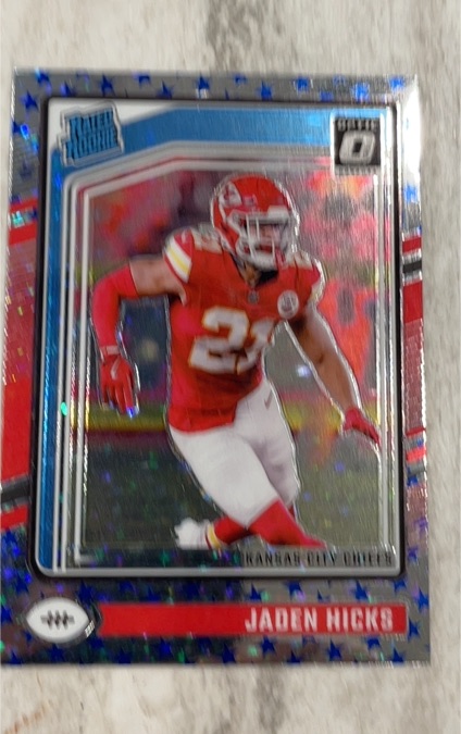 2024 Donruss Optic #237 Jaden Hicks — front