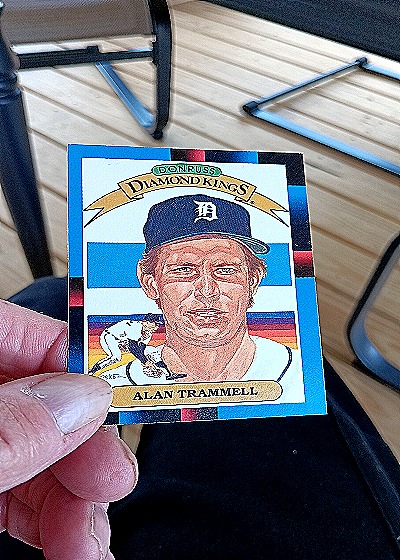 1988 Donruss Diamond Kings #4 Alan Trammell — front