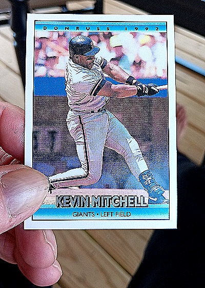 1992 Donruss #583 Kevin Mitchell — front