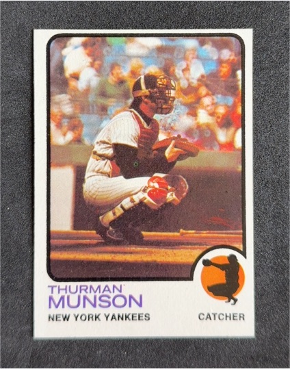 1973 Topps #142 Thurman Munson — front