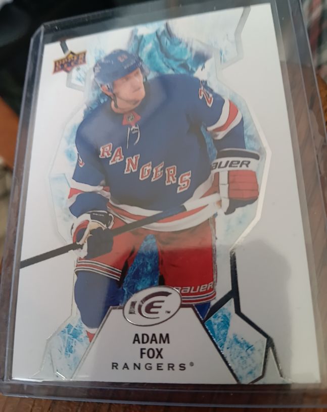 2021-22 Upper Deck Ice #78 Adam Fox — front